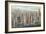 City View of Manhattan-Matthew Daniels-Framed Art Print