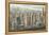 City View of Manhattan-Matthew Daniels-Framed Stretched Canvas