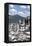 City View of Salzburg, Austria-Julian Castle-Framed Stretched Canvas