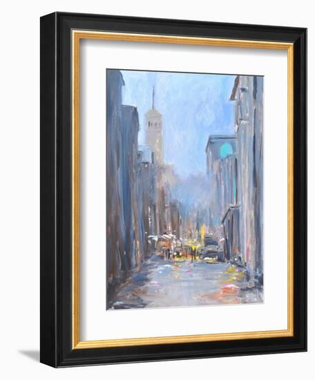 CITY VIEW-ALLAYN STEVENS-Framed Art Print