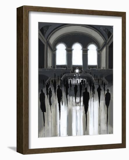 City Waiting-Shawn Mackey-Framed Giclee Print