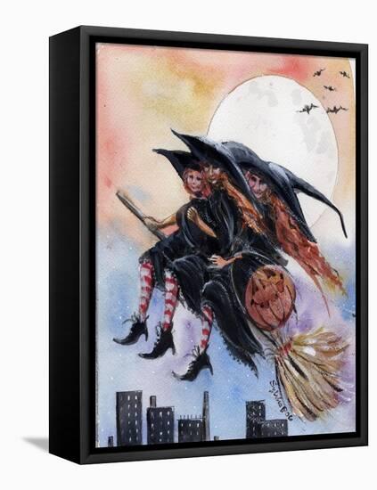 City Witches-sylvia pimental-Framed Stretched Canvas