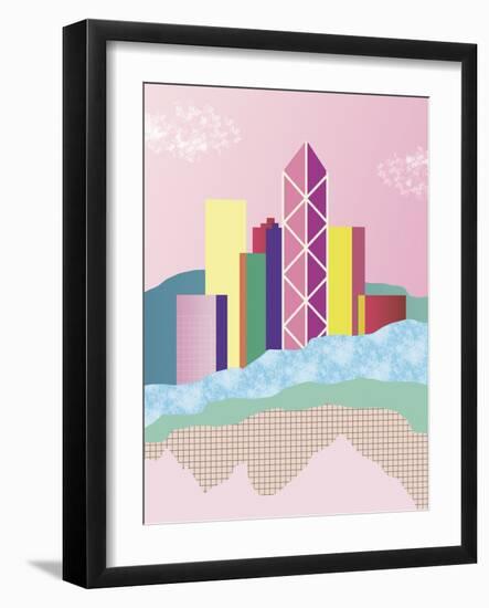 City World-Sophie Ledesma-Framed Giclee Print