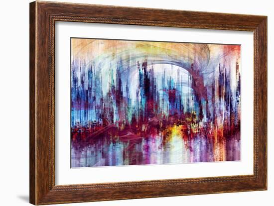 City-Jean-François Dupuis-Framed Art Print