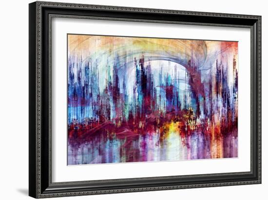 City-Jean-François Dupuis-Framed Art Print