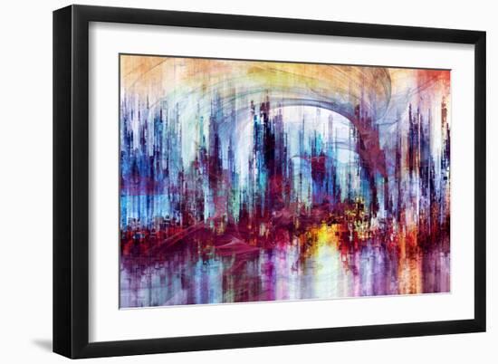 City-Jean-François Dupuis-Framed Art Print