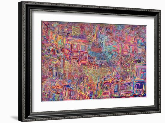 City-Josh Byer-Framed Giclee Print