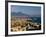 Cityscape and Mount Vesuvius, Naples, Campania, Italy, Europe-Charles Bowman-Framed Photographic Print