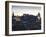 Cityscape at Dusk Looking Towards Edinburgh Castle, Edinburgh, Scotland, Uk-Amanda Hall-Framed Photographic Print