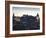 Cityscape at Dusk Looking Towards Edinburgh Castle, Edinburgh, Scotland, Uk-Amanda Hall-Framed Photographic Print