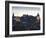 Cityscape at Dusk Looking Towards Edinburgh Castle, Edinburgh, Scotland, Uk-Amanda Hall-Framed Photographic Print