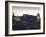 Cityscape at Dusk Looking Towards Edinburgh Castle, Edinburgh, Scotland, Uk-Amanda Hall-Framed Photographic Print