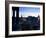 Cityscape at Dusk Looking Towards Edinburgh Castle, Edinburgh, Scotland, Uk-Amanda Hall-Framed Photographic Print