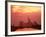 Cityscape at Dusk of Frankfurt, Germany-Peter Adams-Framed Photographic Print