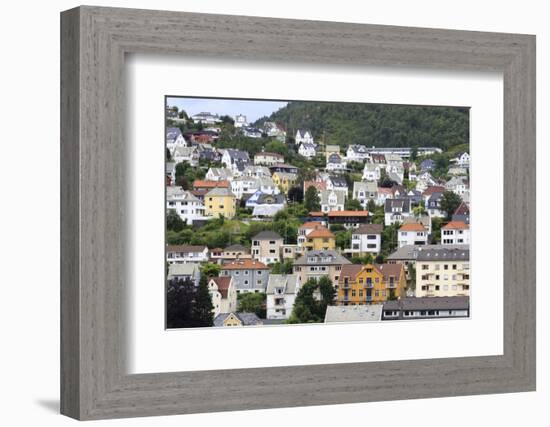 Cityscape. Bergen. Norway-Tom Norring-Framed Photographic Print