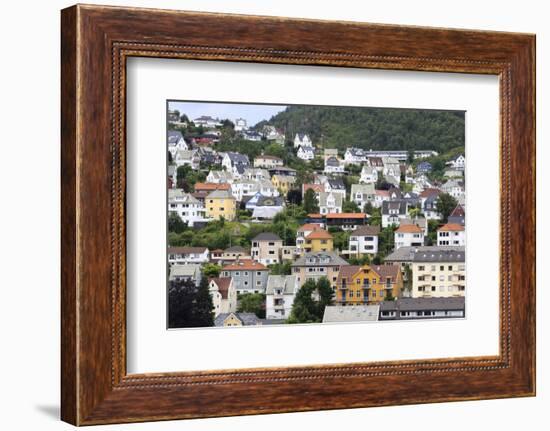 Cityscape. Bergen. Norway-Tom Norring-Framed Photographic Print