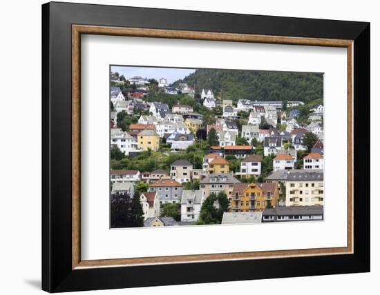 Cityscape. Bergen. Norway-Tom Norring-Framed Photographic Print