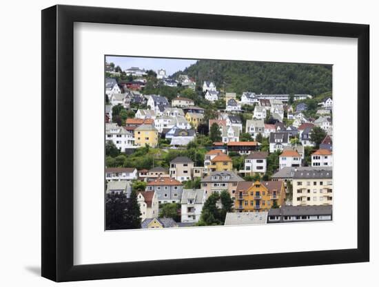 Cityscape. Bergen. Norway-Tom Norring-Framed Photographic Print