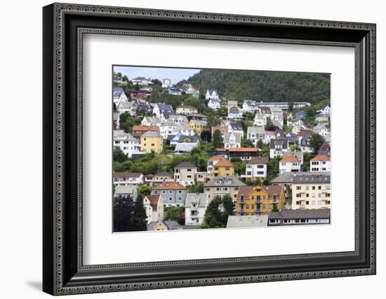 Cityscape. Bergen. Norway-Tom Norring-Framed Photographic Print