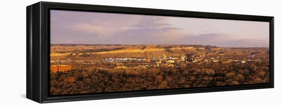 Cityscape, Billings, Montana-Chuck Haney-Framed Premier Image Canvas