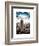 Cityscape, Empire State Building and One World Trade Center, Manhattan, NYC, White Frame, Vintage-Philippe Hugonnard-Framed Art Print