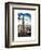 Cityscape, Empire State Building and One World Trade Center, Manhattan, NYC, White Frame, Vintage-Philippe Hugonnard-Framed Art Print