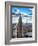 Cityscape, Empire State Building and One World Trade Center, Manhattan, NYC-Philippe Hugonnard-Framed Photographic Print