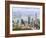 Cityscape from Victoria Peak, Hong Kong, China, Asia-Amanda Hall-Framed Photographic Print