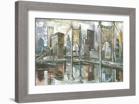 Cityscape I-Gregory Gorham-Framed Art Print