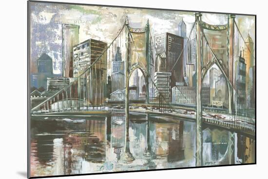 Cityscape I-Gregory Gorham-Mounted Art Print