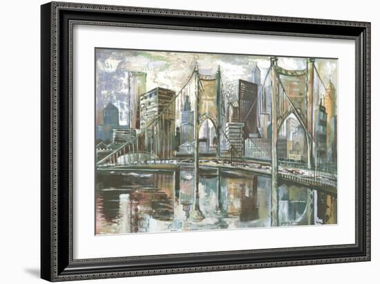 Cityscape I-Gregory Gorham-Framed Art Print