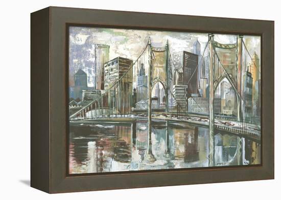 Cityscape I-Gregory Gorham-Framed Stretched Canvas