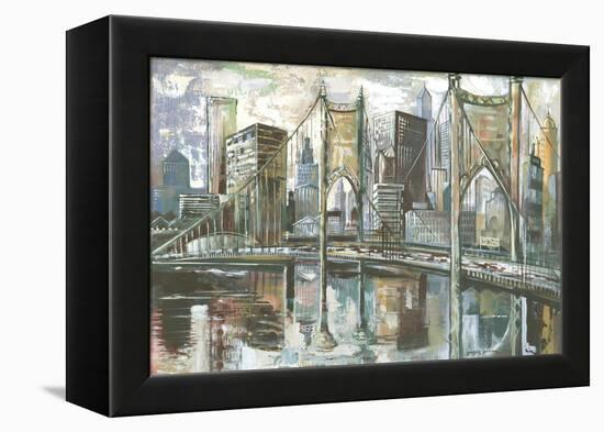 Cityscape I-Gregory Gorham-Framed Stretched Canvas