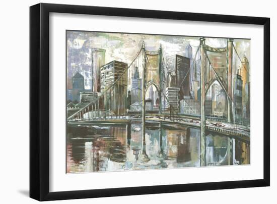 Cityscape I-Gregory Gorham-Framed Premium Giclee Print