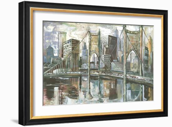Cityscape I-Gregory Gorham-Framed Premium Giclee Print
