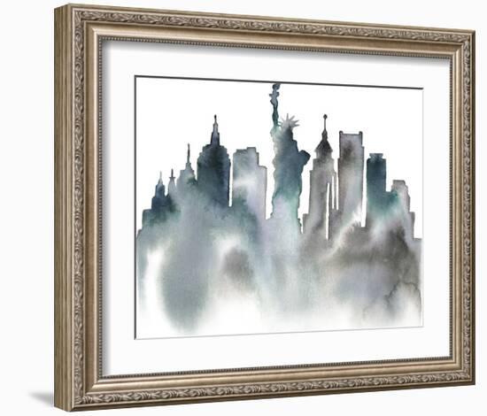 Cityscape New York-Kristine Hegre-Framed Giclee Print