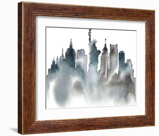 Cityscape New York-Kristine Hegre-Framed Giclee Print