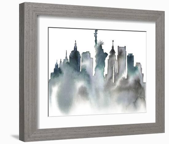 Cityscape New York-Kristine Hegre-Framed Giclee Print