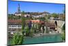 Cityscape of Bern and Aare River, Switzerland-felker-Mounted Photographic Print