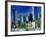 Cityscape of Frankfurt, Germany-Peter Adams-Framed Photographic Print