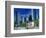 Cityscape of Frankfurt, Germany-Peter Adams-Framed Photographic Print