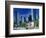 Cityscape of Frankfurt, Germany-Peter Adams-Framed Photographic Print