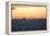 Cityscape of Istanbul at Sunset-Alex Saberi-Framed Premier Image Canvas