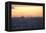 Cityscape of Istanbul at Sunset-Alex Saberi-Framed Premier Image Canvas