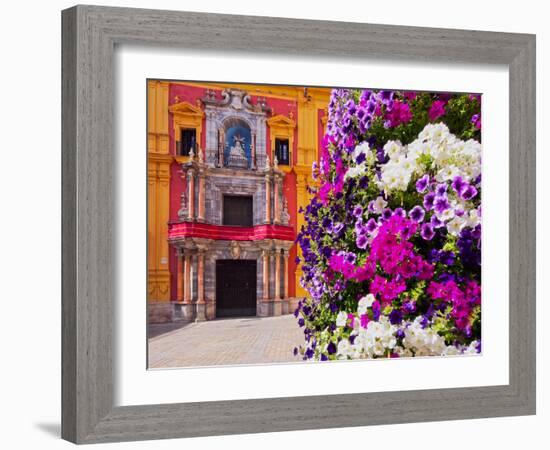 Cityscape of Malaga, Spain-Karol Kozlowski-Framed Photographic Print