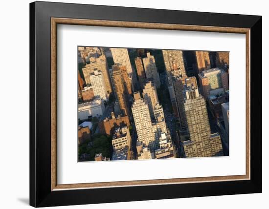 Cityscape of Midtown Manhattan, New York, USA-Peter Adams-Framed Photographic Print