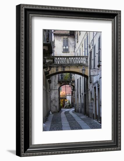 Cityscape. Orta San Giulio. Piedmont, Italy-Tom Norring-Framed Photographic Print