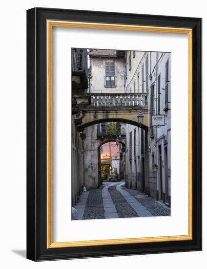 Cityscape. Orta San Giulio. Piedmont, Italy-Tom Norring-Framed Photographic Print