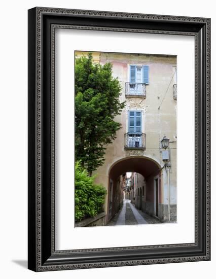 Cityscape. Orta San Giulio. Piedmont, Italy-Tom Norring-Framed Photographic Print