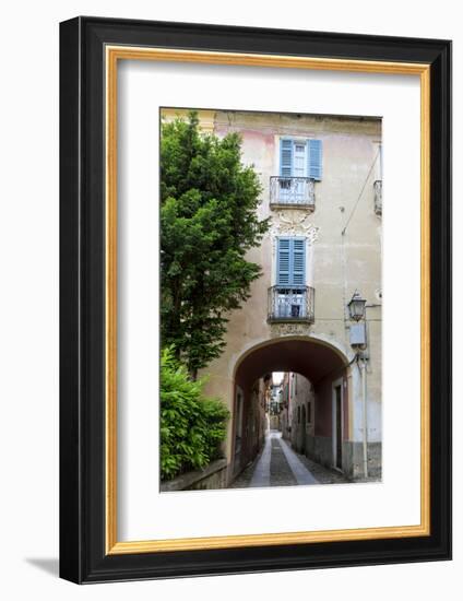 Cityscape. Orta San Giulio. Piedmont, Italy-Tom Norring-Framed Photographic Print